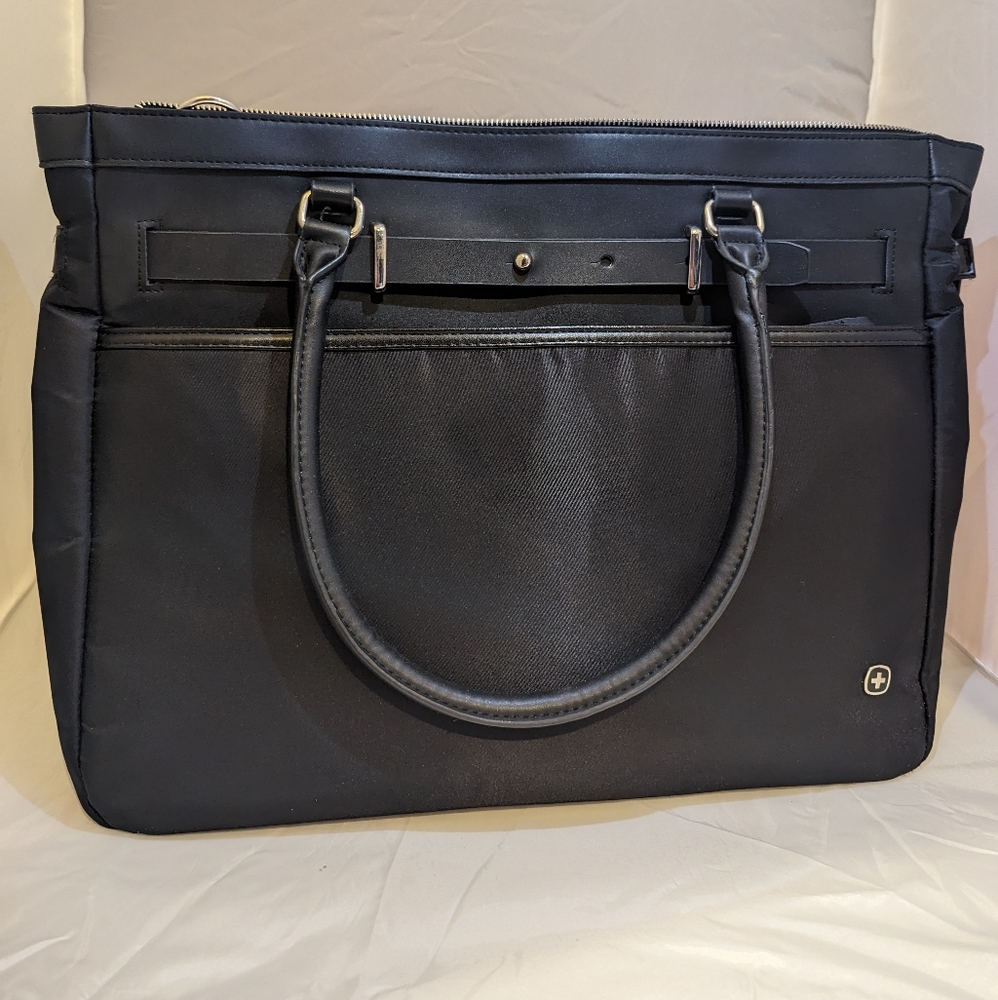 Swissgear Wenger leather laptop tote